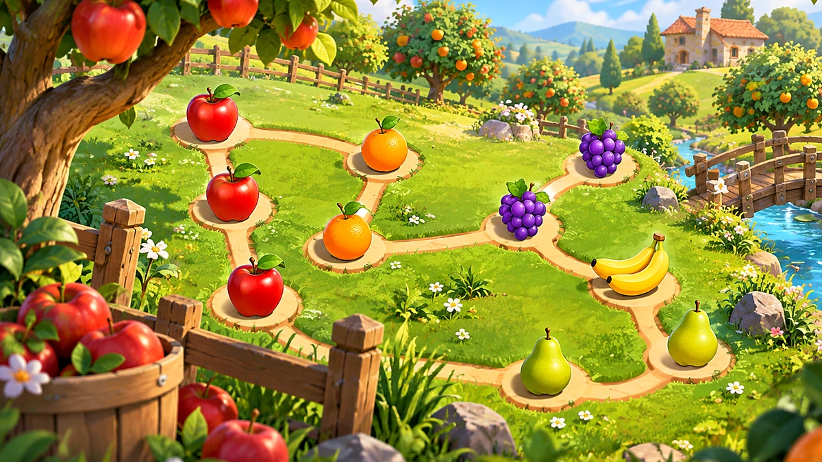 Orchard Chain — illustrated game cover